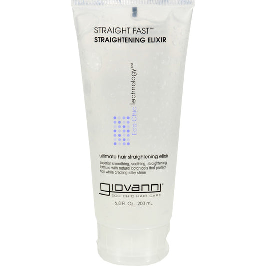 Giovanni: Straight Fast Hair Elixir with Shine, 6.8 oz (12 pack) Beauty & Personal Care GIOVANNI