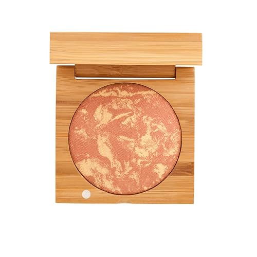 Antonym Cosmetics Baked Blush Mineral Powder Bright Shimmer Face Blush Contour Highlight Palette Cosmetic Makeup High Impact Buildable Color Long