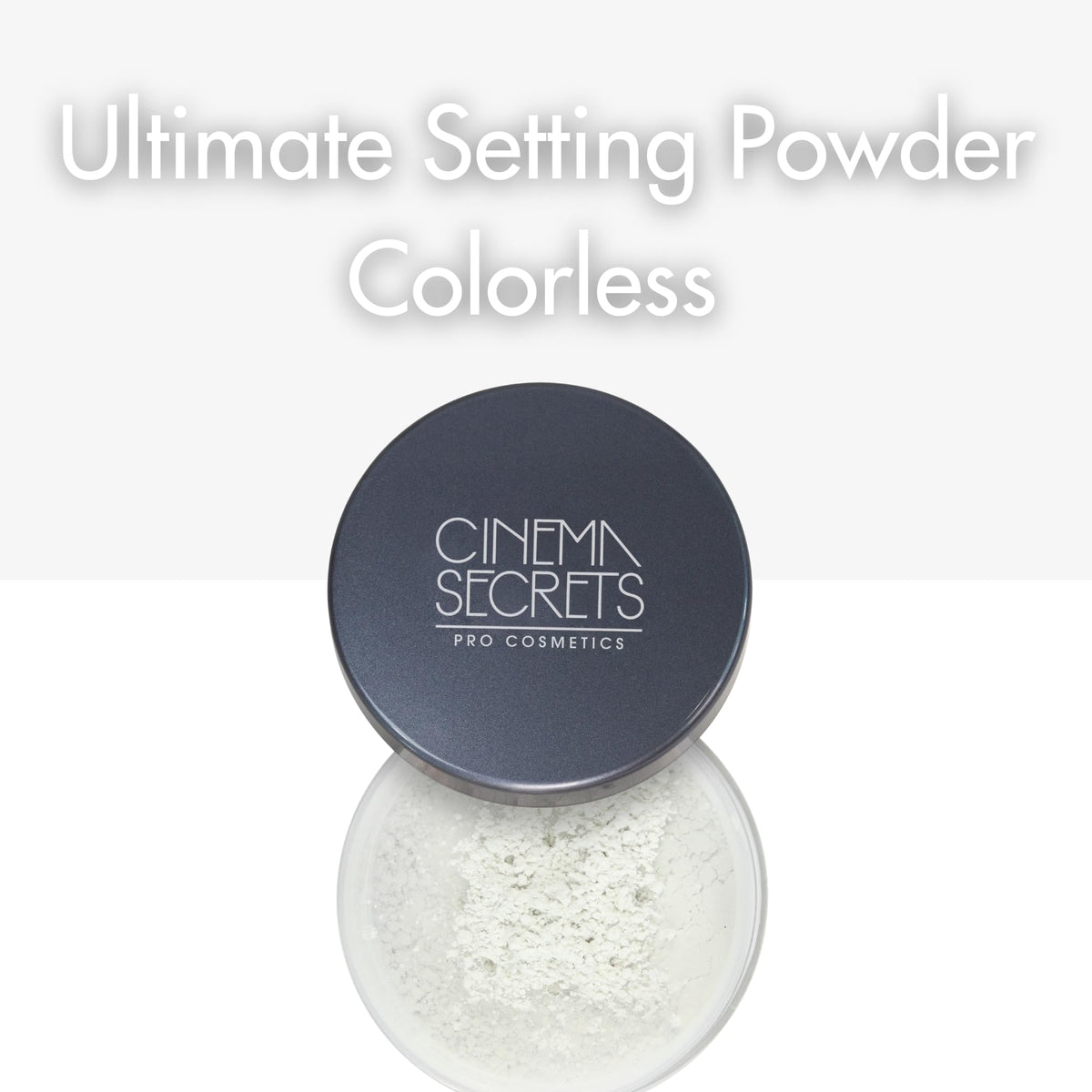 Cinema Secrets Ultralucent Setting Powder- Colorless. Talc-Free Loose ...