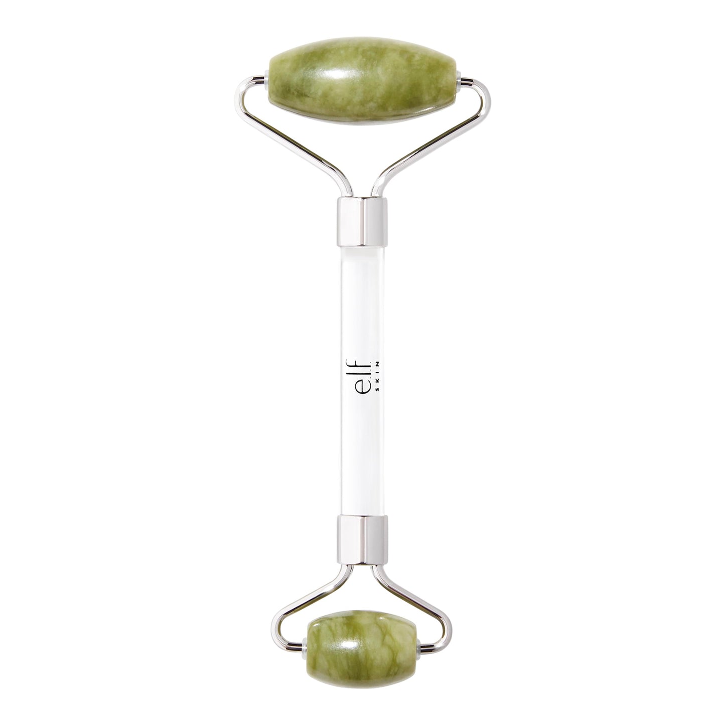 e.l.f. SKIN Jade Roller, Facial Roller to Massage & Destress Skin, Gently Massages, Soothes & Boosts Skin’s Vitality, Vegan & Cruelty-Free