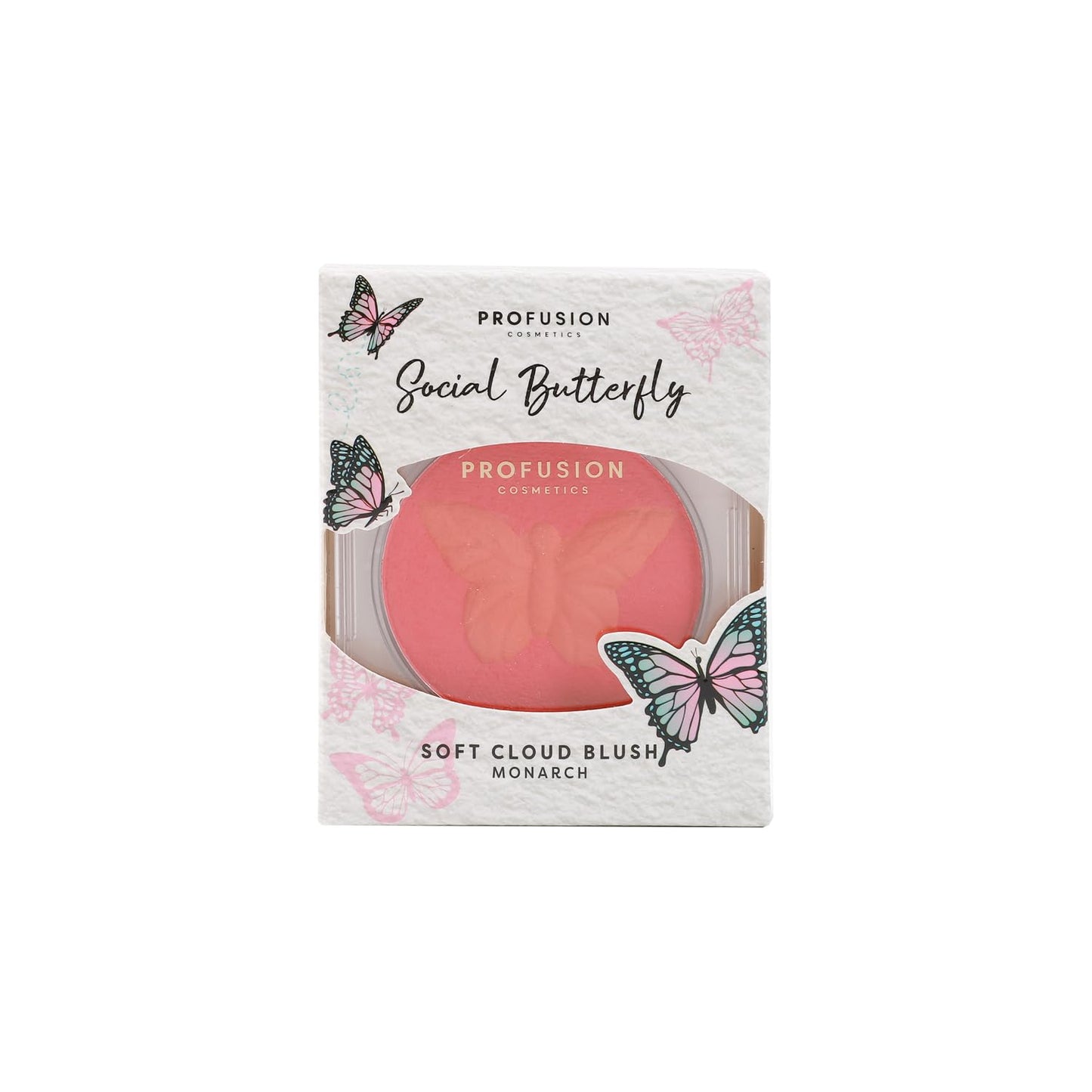 Profusion Cosmetics Empowered Social Butterfly Mousse Blush, Lightweight and Velvety Smooth Texture Improves Natural Flush, Radiates Confidence