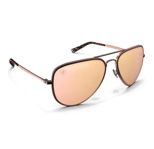 Blenders Eyewear A Series - Aviator Style Polarized Sunglasses - 100% UV Protection - For Women - Heavenly Shine