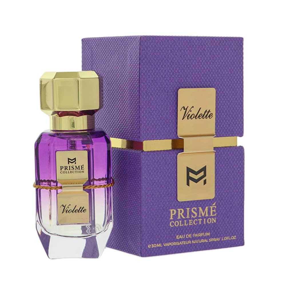 Patek Maison Prismé Violette Eau de Parfum with Notes of Pear, Mandarin, Gardenia, Honey & Coconut Milk - Lush Fruity Floral Composition with Creamy