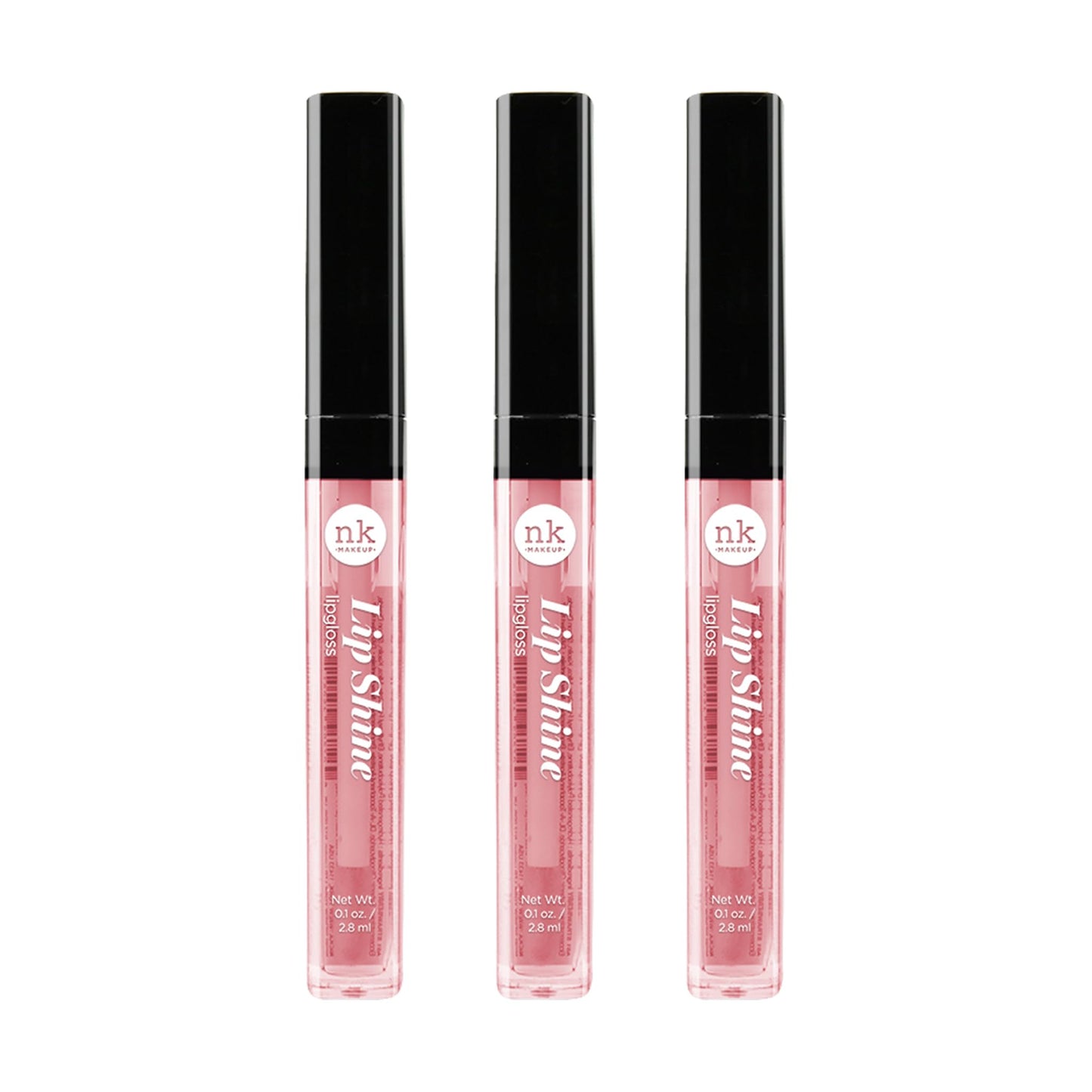 NICKA K NEW YORK Lipshine, Cosmetics, vibrant colors, bright colors, shining lips, lip shine, long lasting (AMZ252)