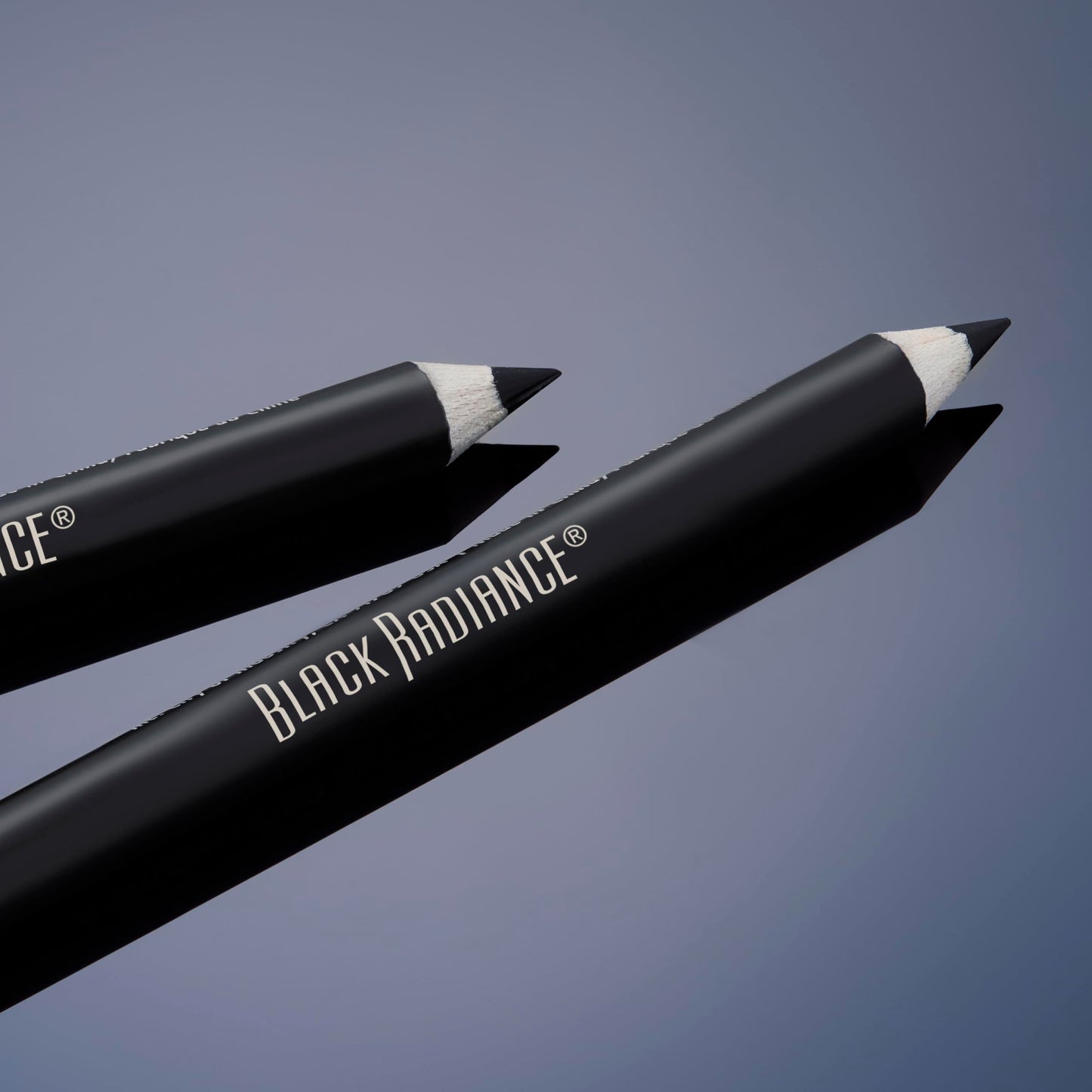 Black Radiance Twin Pack Eyeliner Pencil, Creamy Dual-Purpose Formula for Eyes & Brows, Intense Black Pigments, Long-Lasting Definition - Truly Black
