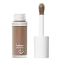 e.l.f. Camo Liquid Bronzer & Contour, Silky Pigmented Formula, Long-Lasting Glow for A Sun-Kissed, Sculpted Finish, Vegan & Cruelty-Free, 1 Fair