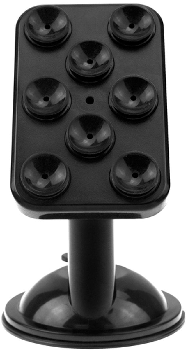 Xit Universal Car Mount with Suction Grips - Retail Packaging - Black