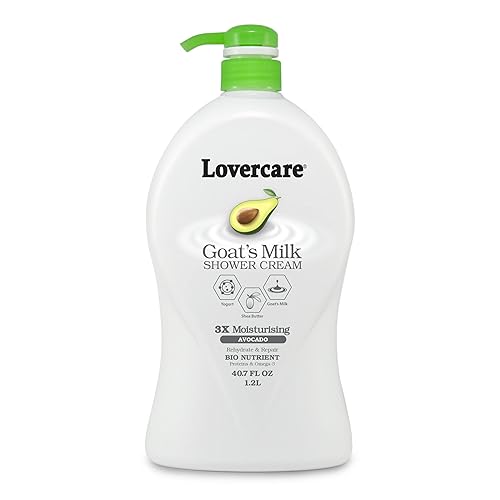 Lover's Care Goat's Milk Moisturizing Body Wash Shower Cream Avocado 40.7 Fl.Oz - Single…