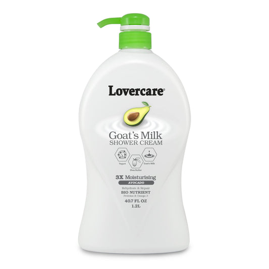 Lover's Care Goat's Milk Moisturizing Body Wash Shower Cream Avocado 40.7 Fl.Oz - Single…