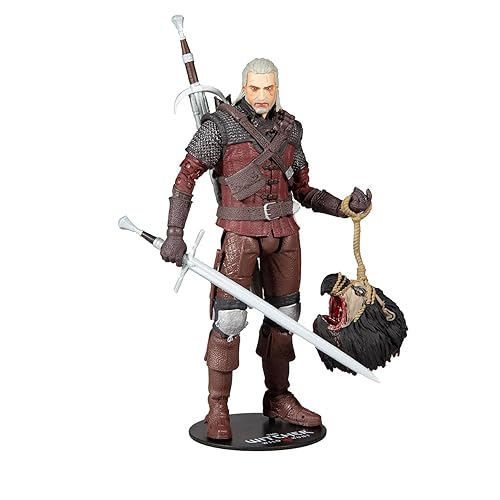 McFarlane Toys The Witcher Geralt of Rivia (Wolf Armor) 7" Action Figure