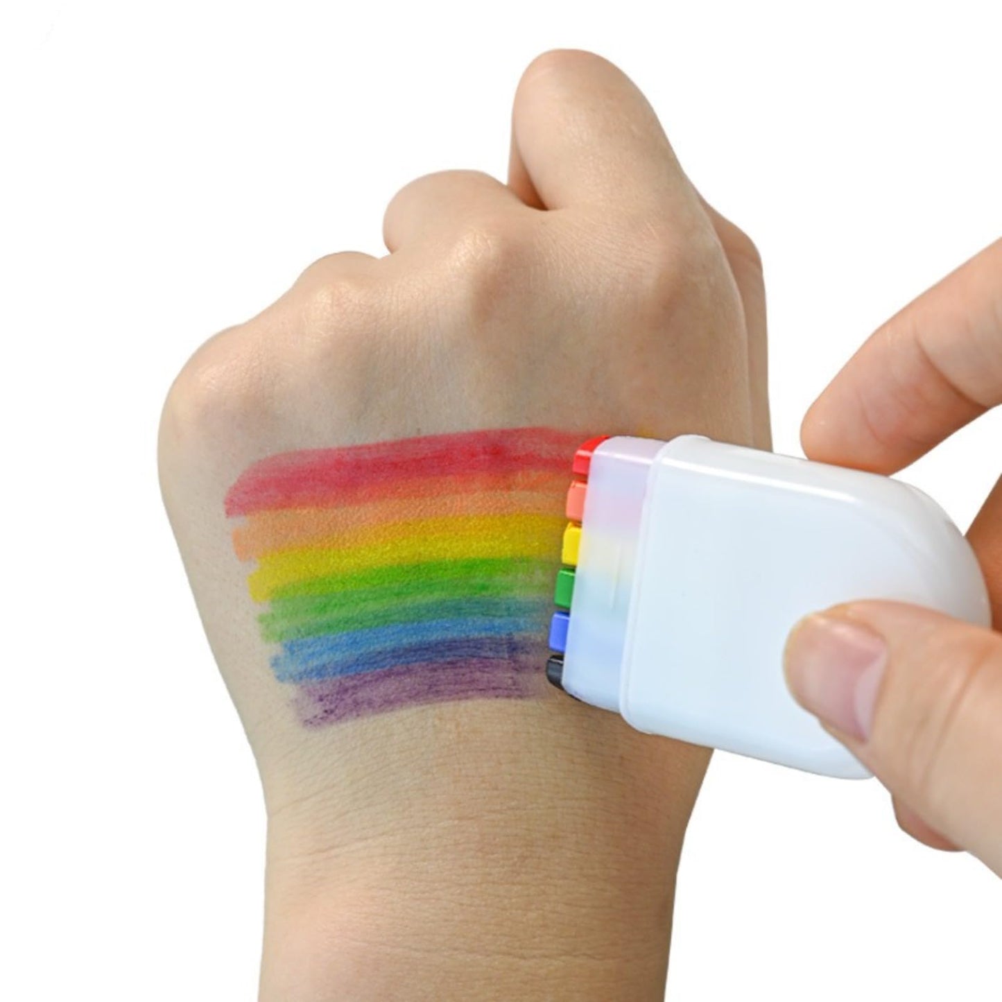 World Cup 6-color rainbow face color human body painting facial paint Halloween fans holiday party oil paint