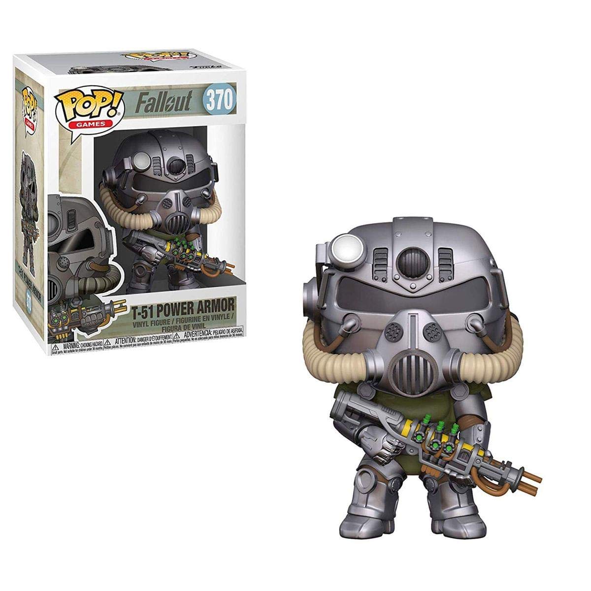 Funko Pop! Games: Fallout - T-51 Power Armor, Standard, Multicolor