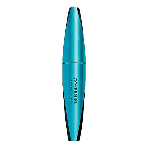 COVERGIRL Peacock Flare Mascara, Jet Black, 0.3 Ounce (packaging may vary)