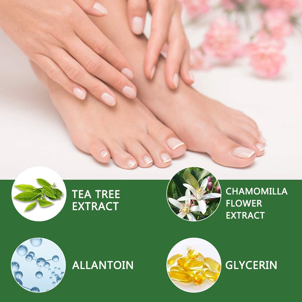 Foot Peel Mask 3 Pack， Exfoliator Peel Off Calluses Dead Skin Callus Remover，Soft Smooth Touch Feet-Men Women (Tea Tree) Beauty and Personal Care ALIVER