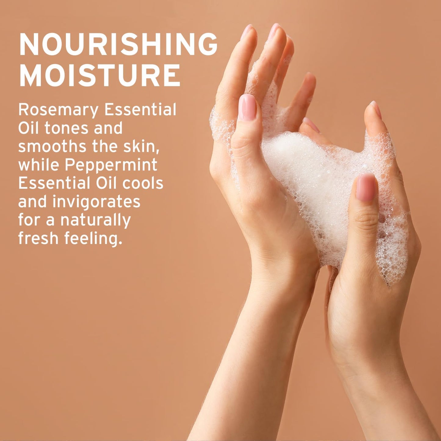 LIFE-FLO Magnesium Body Wash, Refreshing, Moisturizing Liquid Soap with Magnesium Chloride from the Zechstein Seabed, Peppermint Oil and Rosemary Oil