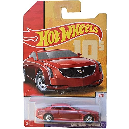 Hot Wheels 1:64 Scale die cast Exclusive Heritage [red] Cadillac Elmiraj 8/8