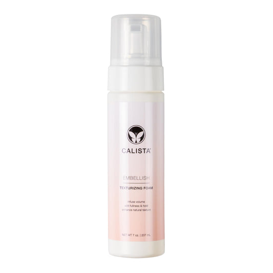 Calista Embellish Texturizing Foam | Volumizing Styling Mousse | Firm, Touchable Hold | Enhance Natural Texture | All Hair Types (7 oz) Beauty & Personal Care Calista