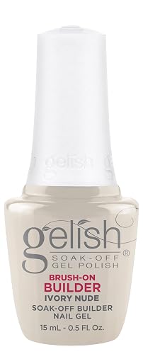 Gelish TPO-Free Soak-Off Brush-On Builder - Ivory Nude, 15 mL Beauty & Personal Care Gelish