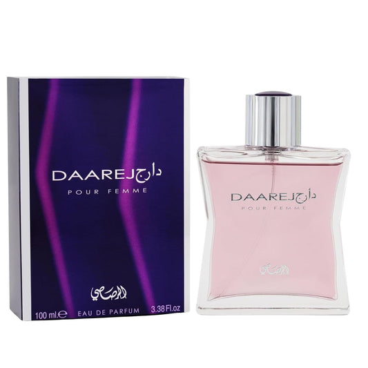 RASASI Daarej Eau de Parfum for Women 100ML(3.40 OZ) Arabian Perfumes for Women With Captivating Fragrance - Designed To Seek A Refined, Long-Lasting