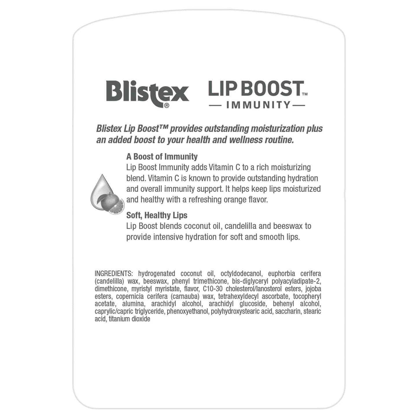 Blistex Lip Boost Immunity Intensive Hydration Vitamin C Moisturizer