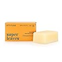 ATTITUDE Body Soap Bar, Natural Origin, Protects and Softens Dry Skin, Watercress, Indian Cress & Olive Oil, EWG Verified & Vegan, Orange Blossom