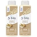 St. Ives Body Wash - Soothing Moisturizing Cleanser with Oatmeal & Shea Butter, Natural Body Wash for Sensitive Skin Made with Plant-Based Cleansers