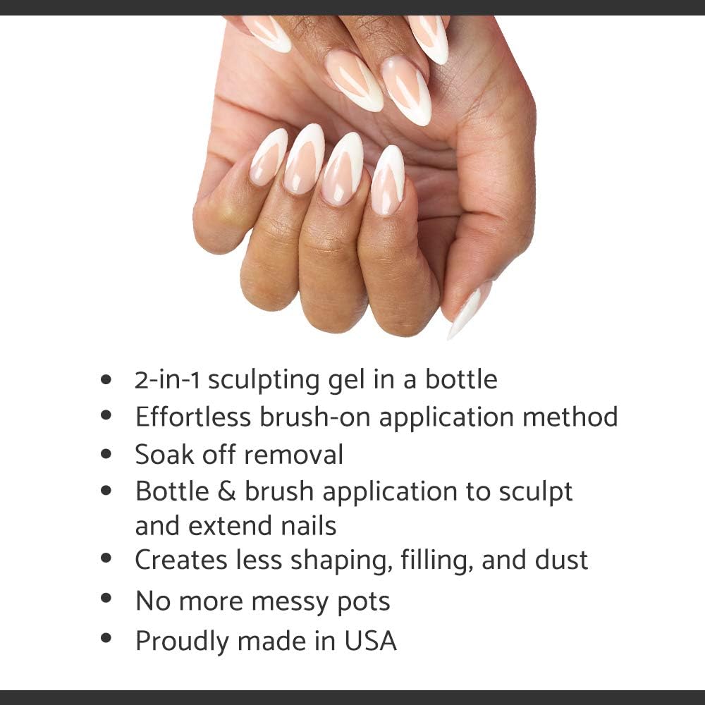 IBD Building Gels Sheer Pink, Bottle - Hard Builder Gel for Nails Extensions, Sculpting & Overlays, Soak-Off UV/LED Nail Enhancement, 0.5 oz, 1 Count Beauty & Personal Care IBD
