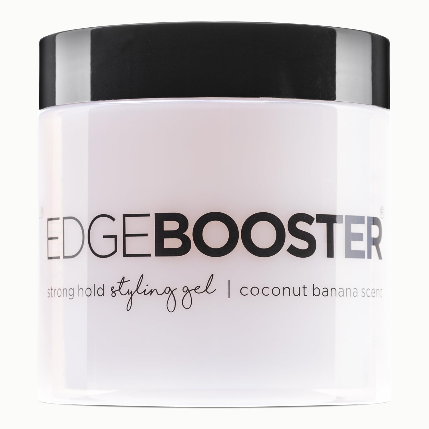 Style Factor EDGE BOOSTER® Strong Hold Styling Gel | Alcohol-Free Hair Gel with Camellia Sinensis Seed Oil for Curly, Wavy & Sleek Styles | Frizz