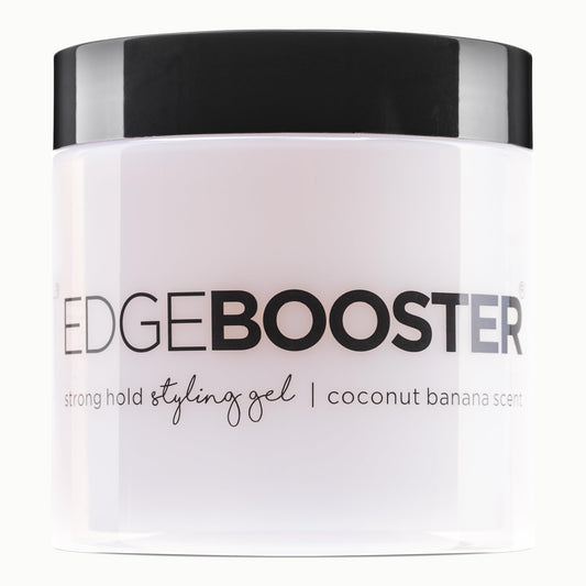 Style Factor EDGE BOOSTER® Strong Hold Styling Gel | Alcohol-Free Hair Gel with Camellia Sinensis Seed Oil for Curly, Wavy & Sleek Styles | Frizz