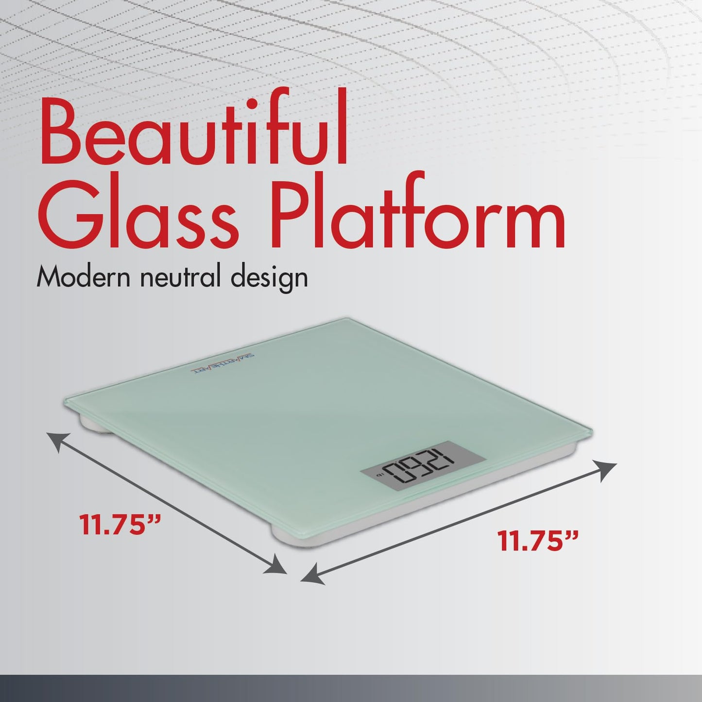 Veridian Smartheart Digital Weight Scale, Blue