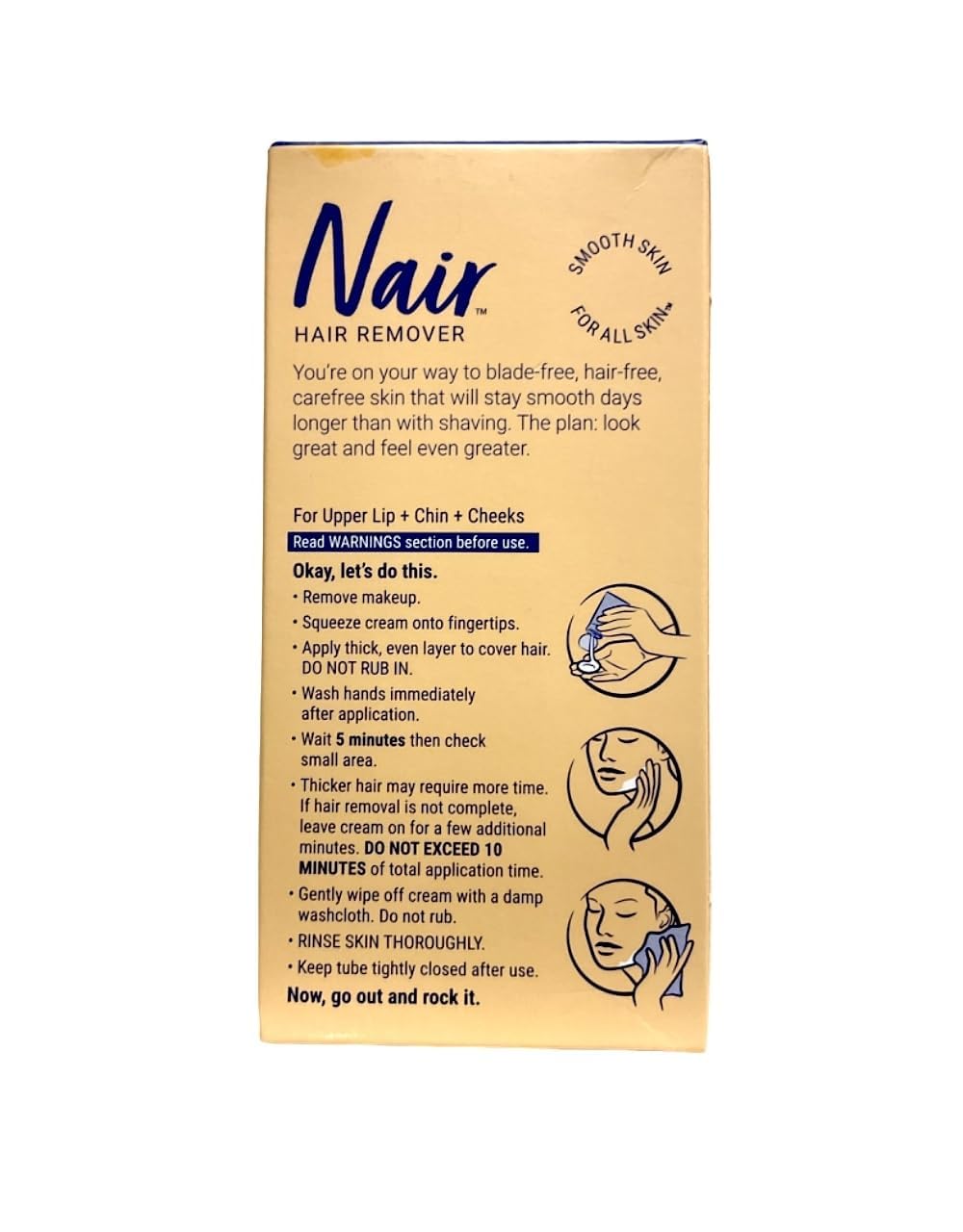 Nair Face Cream 2 OZ