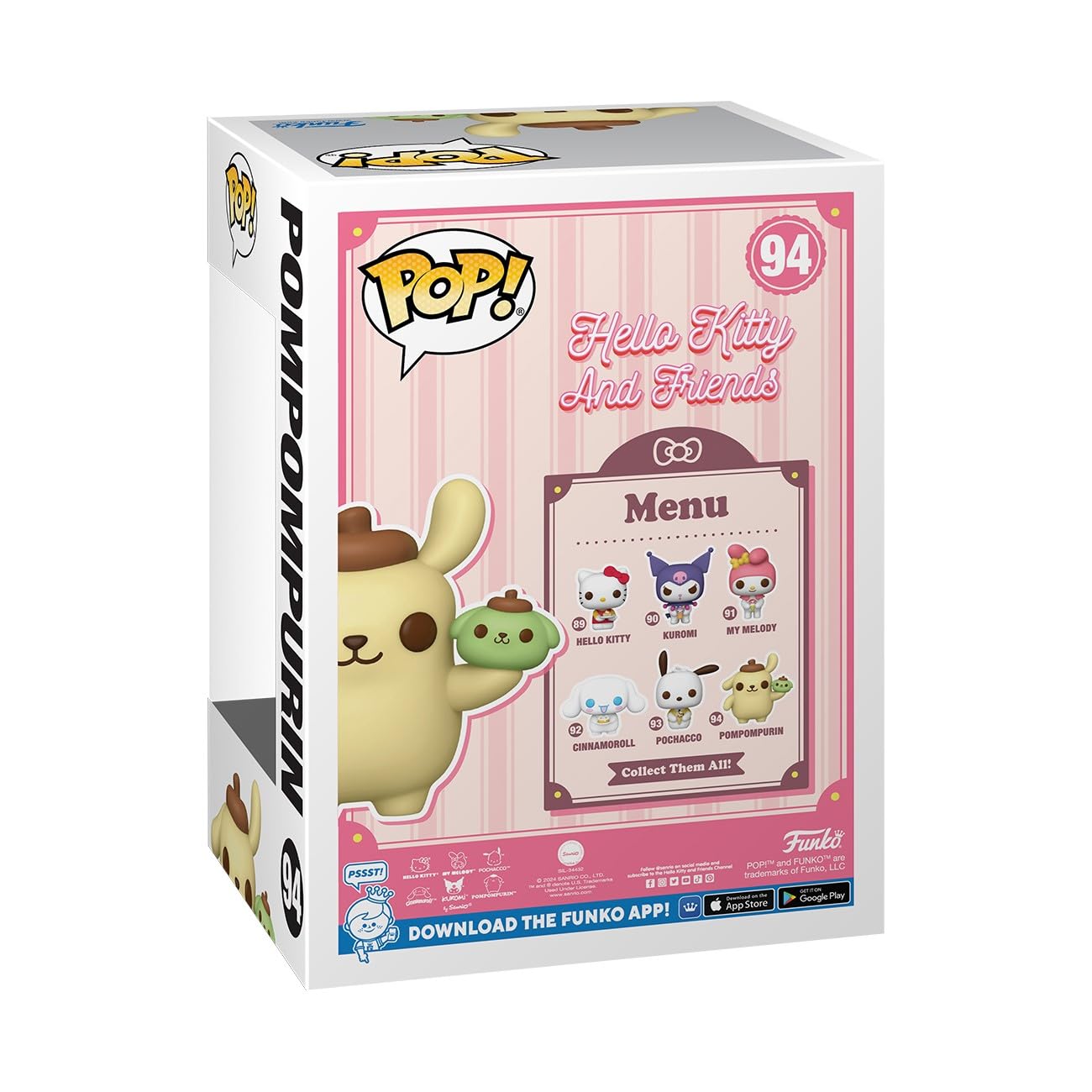 Funko POP! Sanrio: HK - Pompompurin - Pompom - Hello Kitty - Collectable Vinyl Figure - Gift Idea - Official Merchandise - for Kids & Adults…
