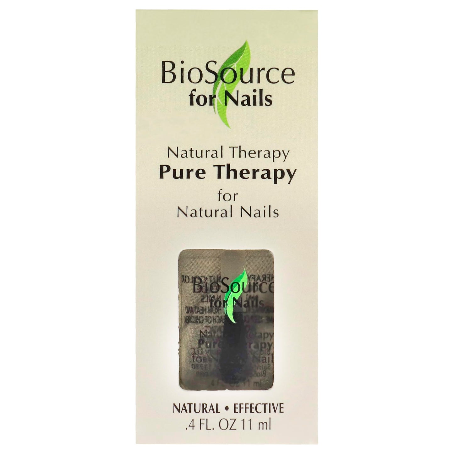 BioSource for Nails Natural Therapy Pure Therapy Clear Coat, 0.4 oz Beauty & Personal Care Biosource for Nails