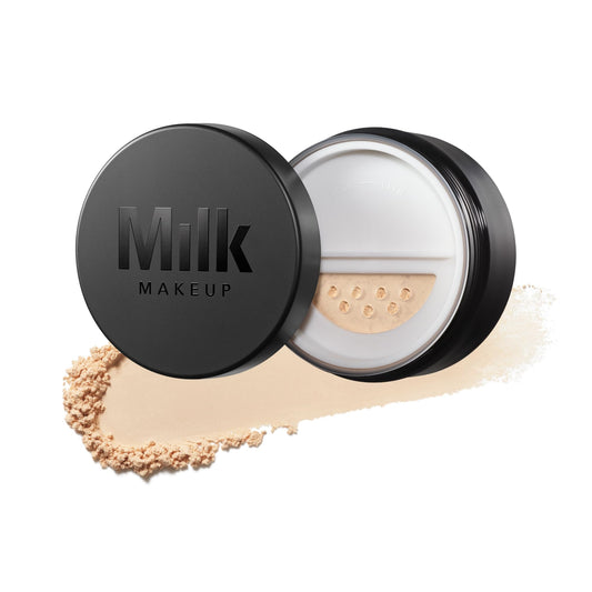 Milk Makeup Pore Eclipse Matte Translucent Setting Powder - Controls Shine, Blurs Pores + Sets Makeup Up to 16 Hours - Weightless, Talc-Free Formula