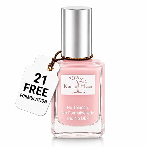 Karma Organic Natural Non toxic Nail polish - Vegan and Cruelty Free Nail Paint for Nail Art - Fast Drying Nail Polish for Women - Long Lasting Nail Beauty & Personal Care karma organic