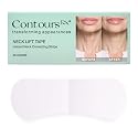 Contours Rx Neck Tightening Tape (30 Count) - Moisturizing Invisible Neck & Décolleté Strips - Instantly Smoothens & Tightens Neckline - Cosmetic Tape