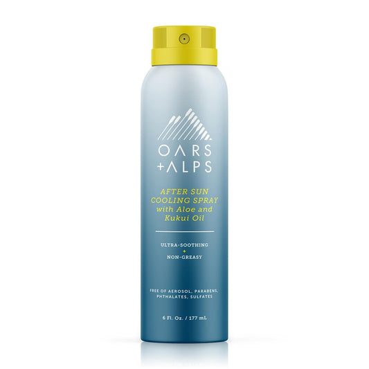 Oars + Alps After Sun Spray, After Sun Care Spray with Aloe Vera, Kukui Oil & Niacinamide & Green Tea Scent to Naturally Cool Skin, Hydrating Beauty & Personal Care Oars + Alps