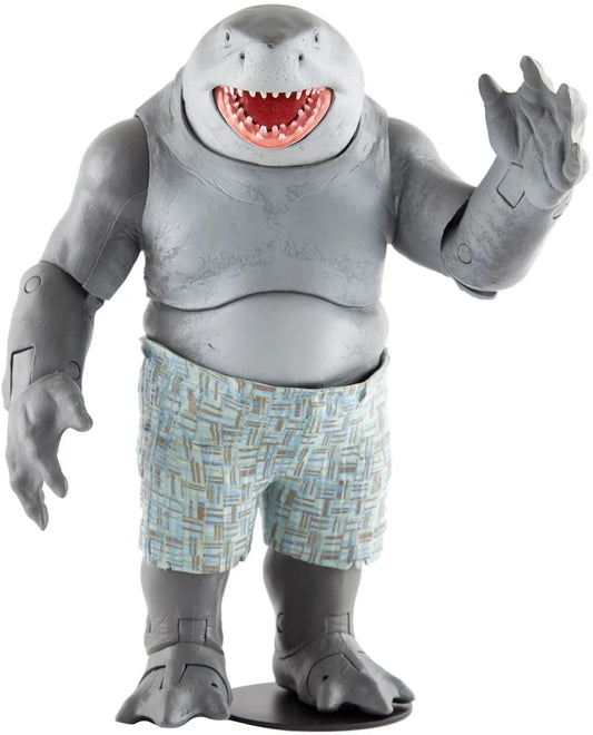 McFarlane 15088-9 Toys DC Suicide Squad Movie-Megafig-King Shark (Gold Label), Multicolour, 12 years +