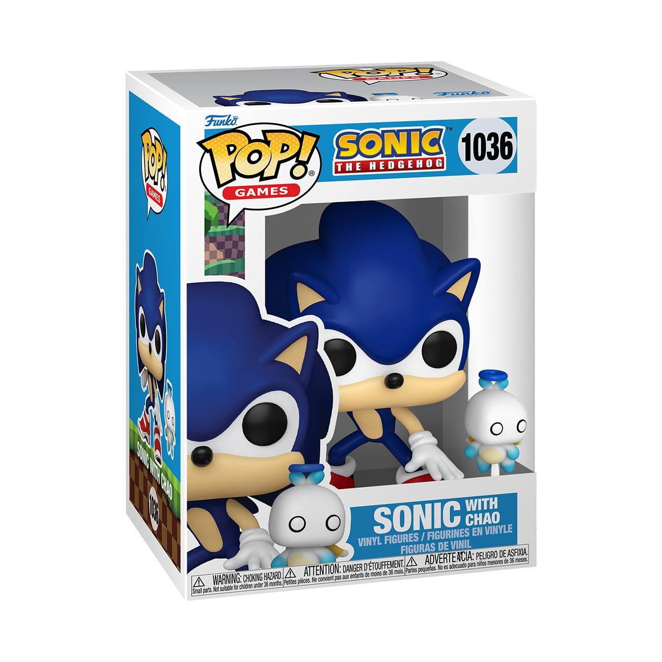 Funko POP & Buddy: Sonic The Hedgehog - Sonic The Hedgehog with Hero Chao - Collectable Vinyl Figure - Gift Idea - Official Merchandise - for Kids…