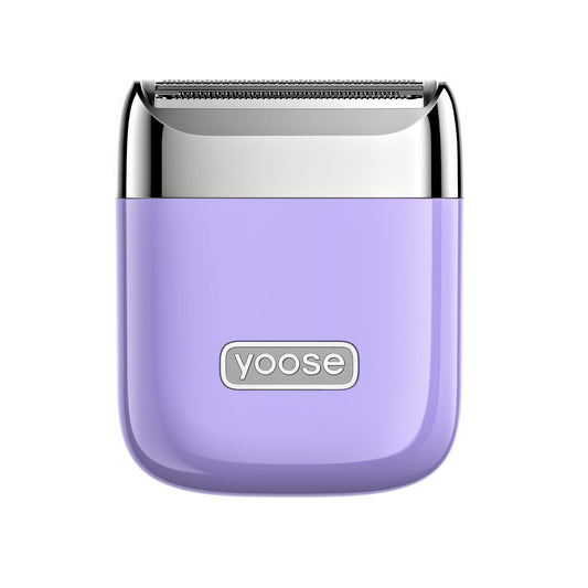 yoose Electric Razors for Women, IPX7 Alloy Body Bikini Trimmer for Women (USB-C, Trimmer Comb, Multi Shaving Modes), Portable Size, Taro Purple Beauty and Personal Care yoose Default Title