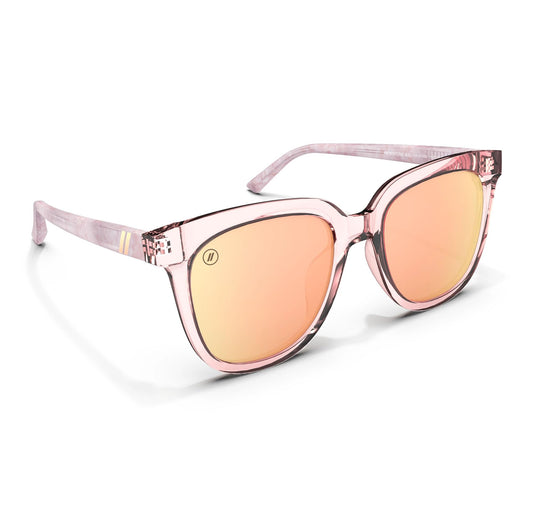 Blenders Eyewear Grove - Polarized Sunglasses - Butterfly Frames with Acetate Temples - 100% UV Protection - For Women - Gemstone Gal