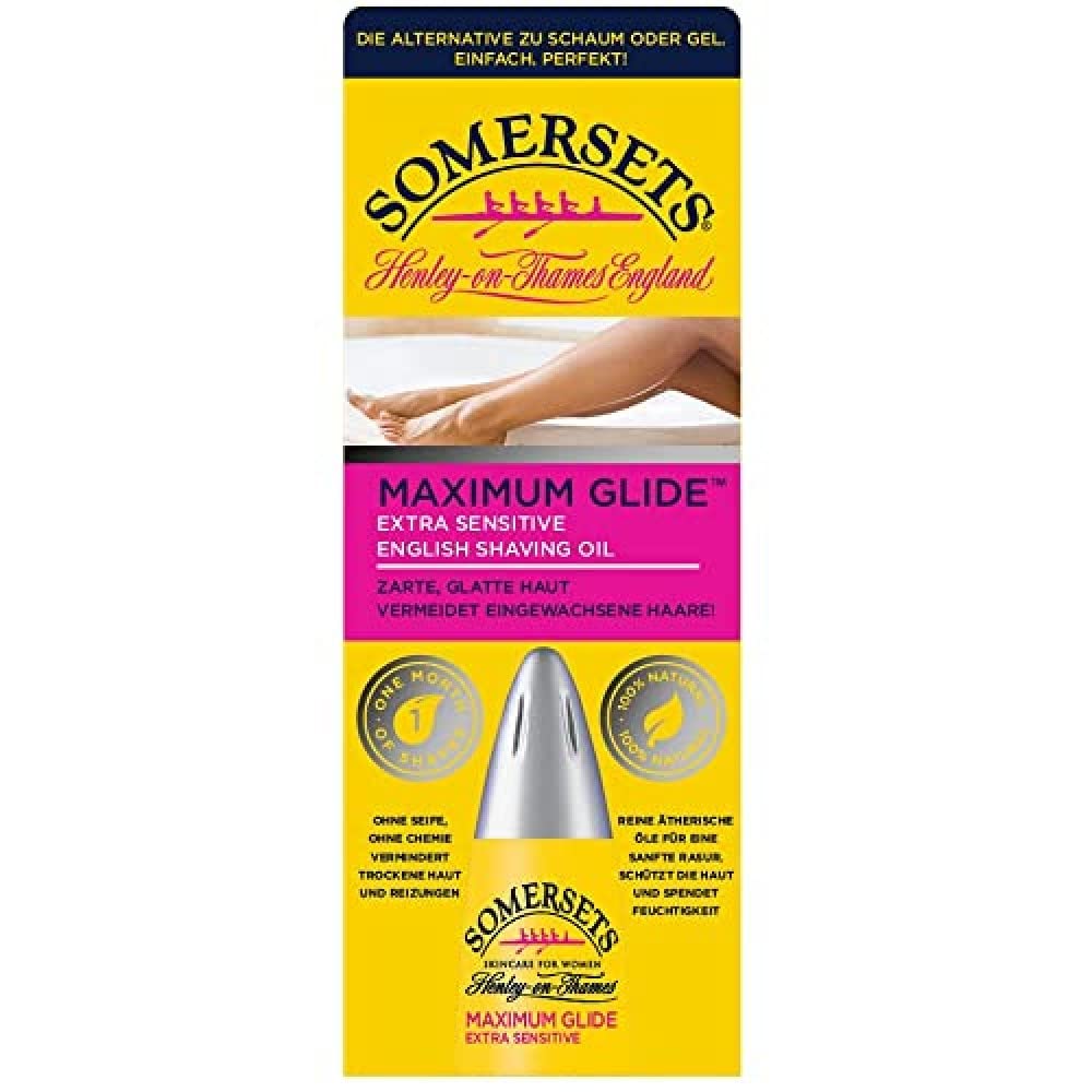 Somersets Maximum Glide Extra Sensitive English Shaving Oil 15 ml Beauty and Personal Care Somersets