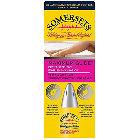 Somersets Maximum Glide Extra Sensitive English Shaving Oil 15 ml Beauty and Personal Care Somersets