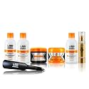 Liss Expert Professional Stem Cells Hair Smoothing Treatment Kit 8.45 oz with Titanium Flat Iron DEAL (250 ml Complete Set)
