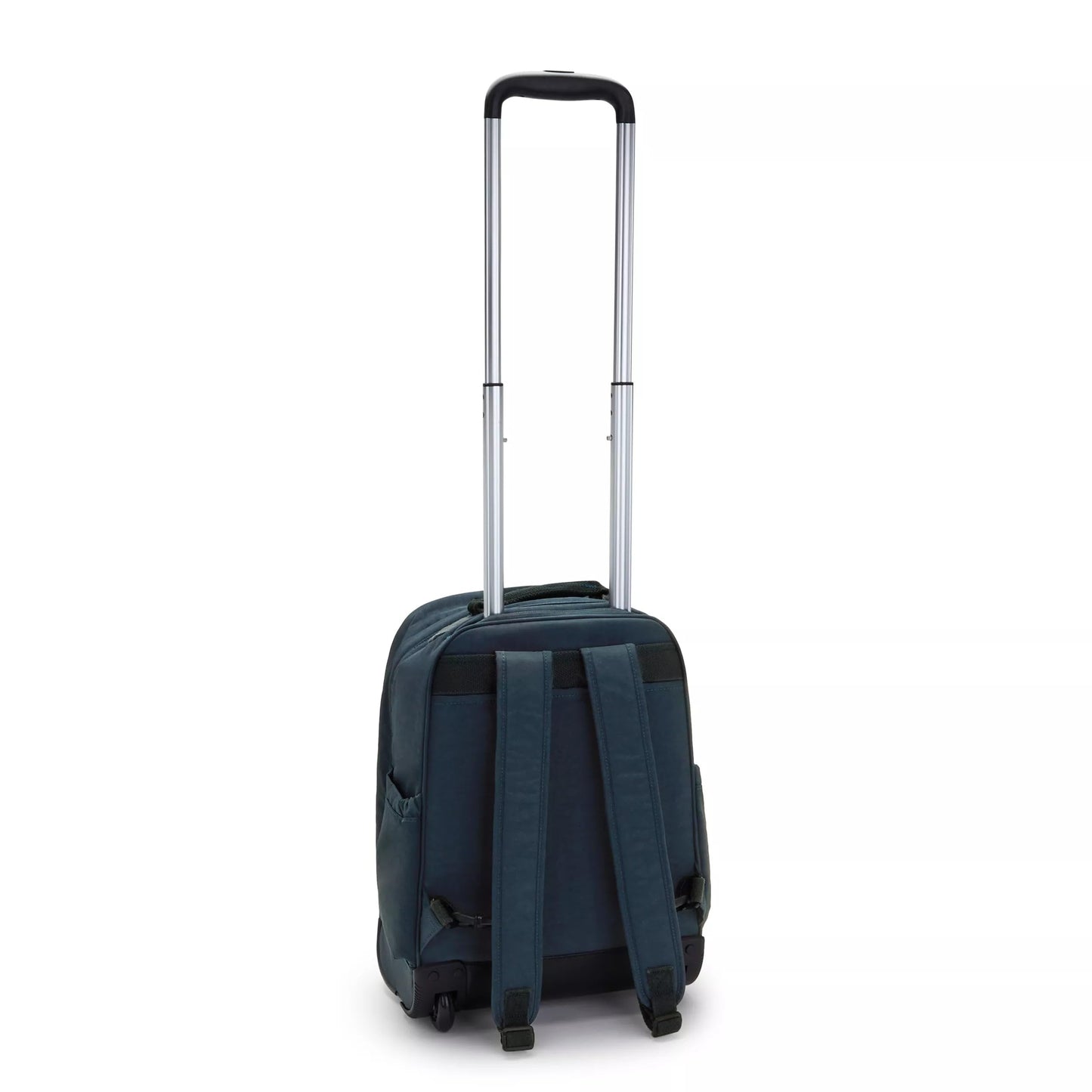 Kipling Women's Gaze Large Rolling, Durable, Wheeled Backpack with Adjustable Shoulder Straps, Nylon Book Bag, True Blue Tonal, 8.25" L x 17.25" H x 12.25" D,100352251
