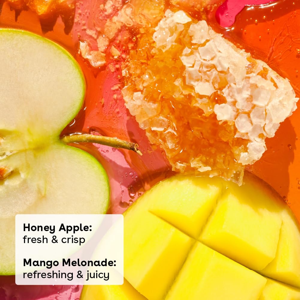 eos Natural Shea Lip Balm, Honey Apple & Mango Melonade, All-Day Moisture, Lip Care Products, 0.14 oz, 2-Pack