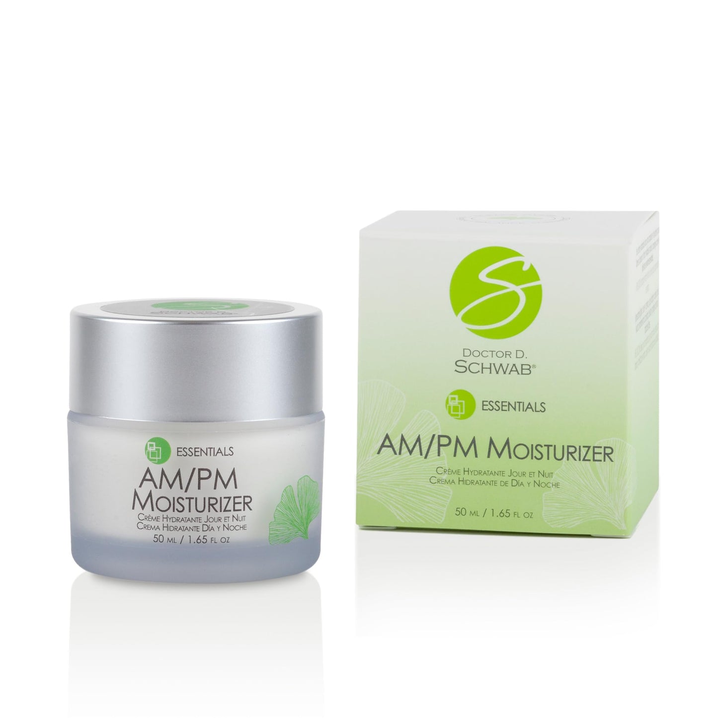 Doctor D. Schwab AM PM Moisturizer - 1.65 fl oz (50 ml) - Day & Night Face Cream with Grape Stem Cell Extract and Advanced Peptides