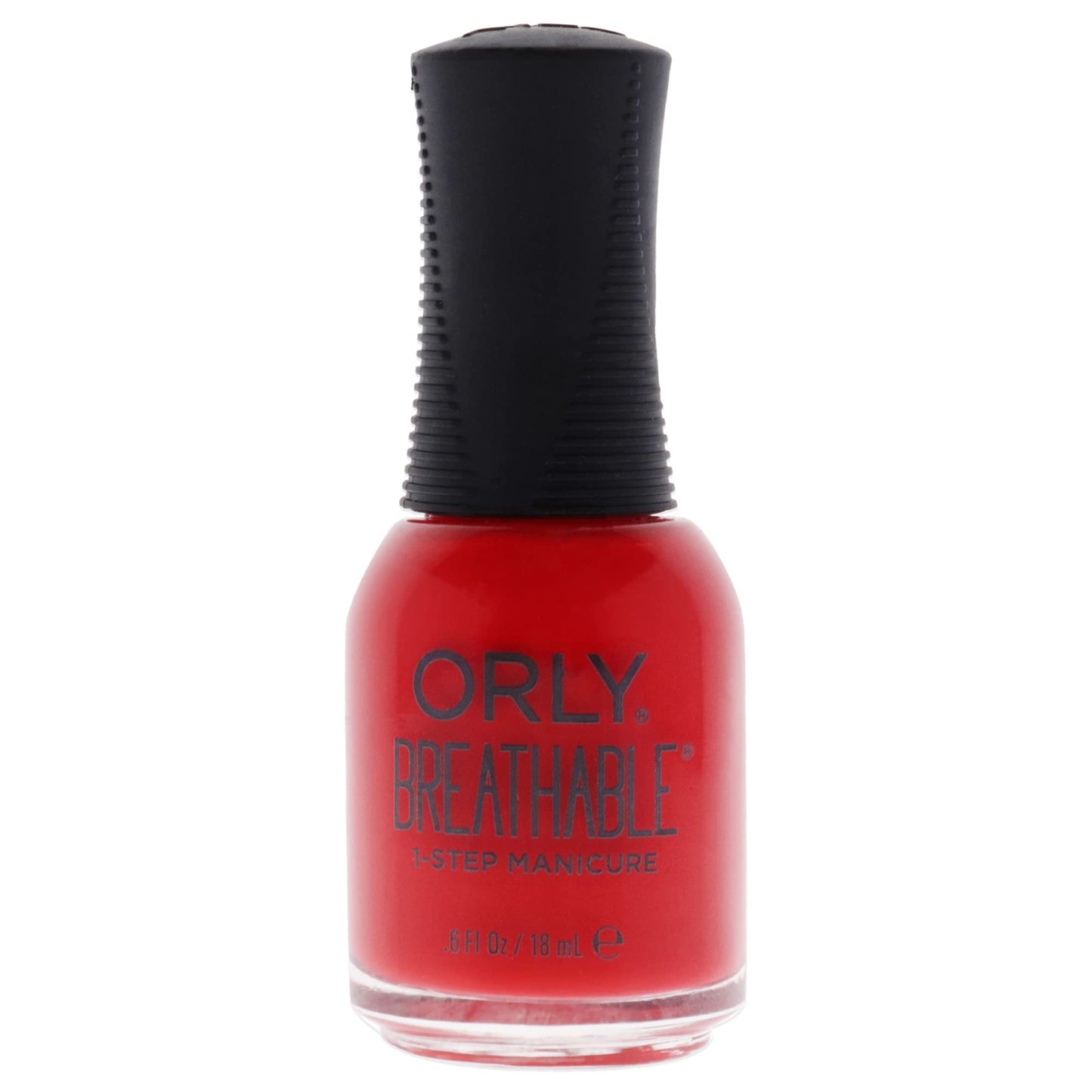 ORLY Breathable Nail Polish 'Cherry Bomb' | Color + Treatment No Base Coat or Top Coat Needed | 0.6 fl oz Beauty & Personal Care Orly