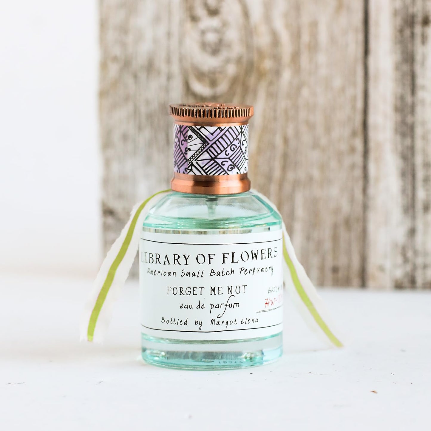 Library of Flowers Forget Me Not Eau de Parfum, 1.69 Fl. Oz., Osmanthus, Rice Powder, & White Orchid Scented Women's Perfume, Luxury Fragrance Spray