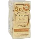 A La Maison Bar Soap Oat Milk Value 4 Ct